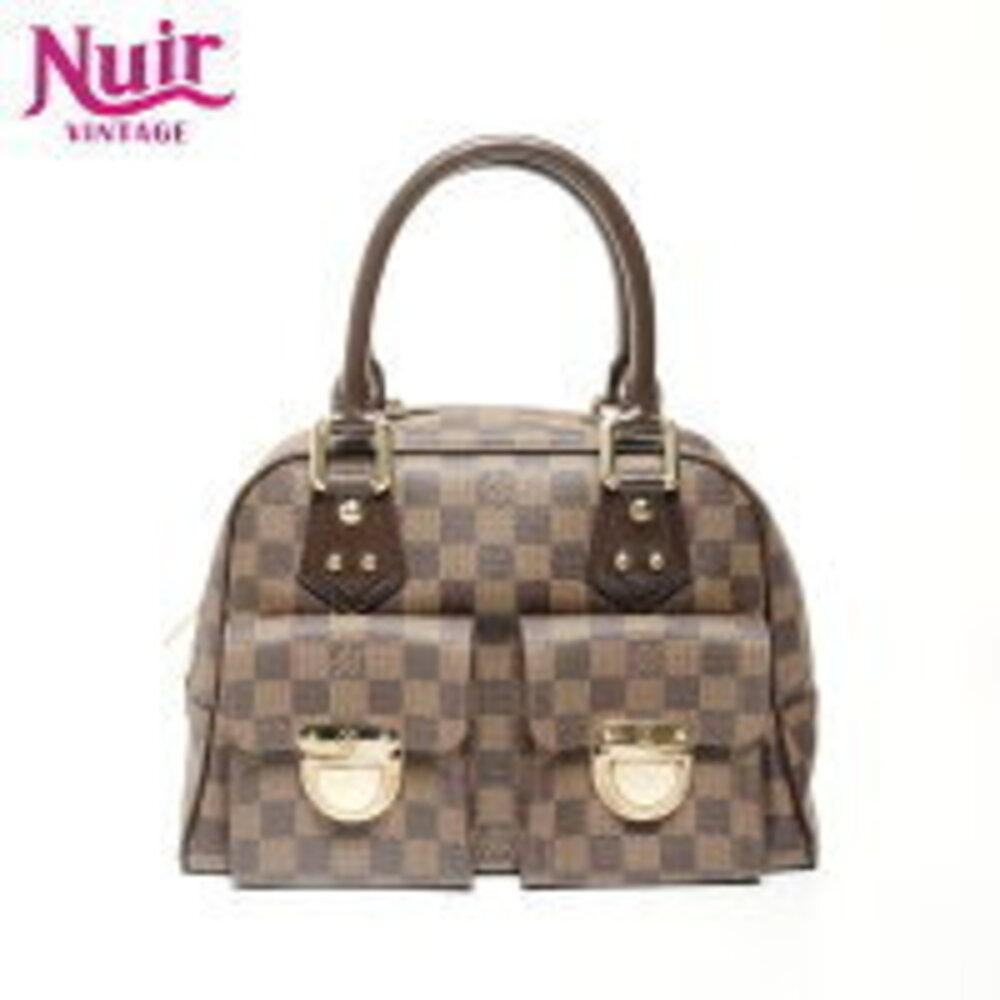 Louis Vuitton Damier Manhattan Handbag Brown
